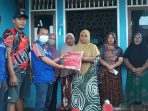 Tagana Parimo Salurkan Bantuan Kemensos