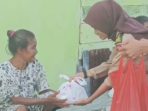 Gudep Pramuka SMAN 1 Parigi Bagi Bagi Makanan