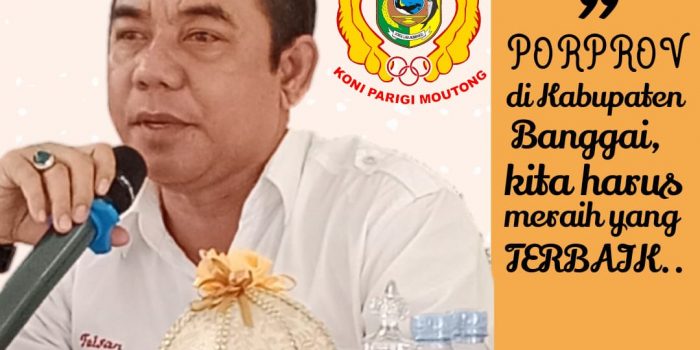 n kesiapan Pengurus Cabang Olahraga (Cabor) dan para atlet yang akan bertanding dalam perhelelatan Pekan Olahraga Provinsi (Porprov) Sulawesi