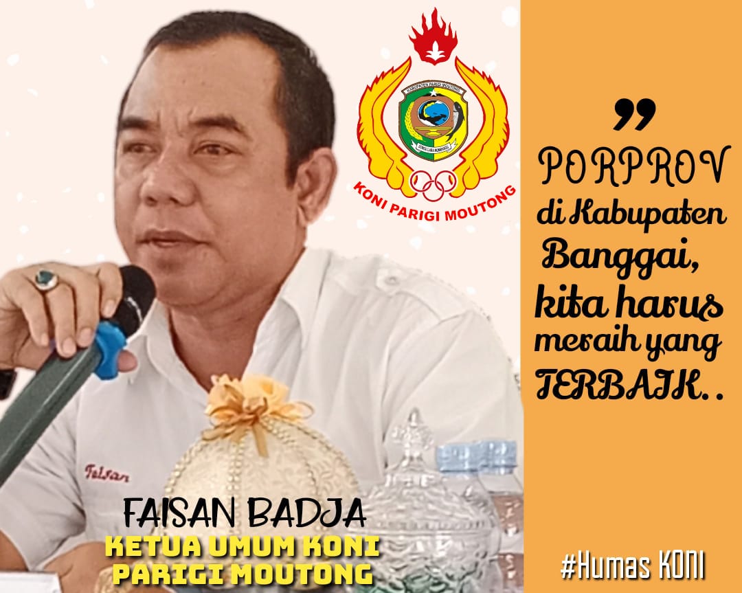 n kesiapan Pengurus Cabang Olahraga (Cabor) dan para atlet yang akan bertanding dalam perhelelatan Pekan Olahraga Provinsi (Porprov) Sulawesi
