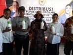 Puluhan Poktan di Parimo Dapat Bantuan Ribuan Liter Pupuk Cair Organik