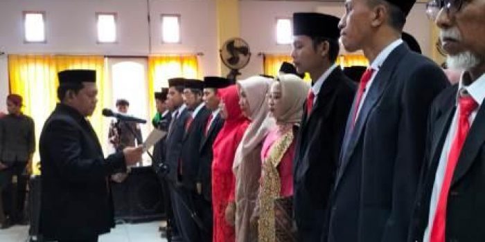 Terkendala Administrasi Dua Anggota Panwascam Belum Dilantik
