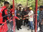 Vertical Rescue Indonesia Bersama TNI Korem 132/Tadulako Bangun Jembatan Gantung