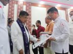 Dewan Kehormatan dan Pengurus PMI Sulteng Dilantik