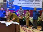 Sekda Sigi Hadiri Penandatanganan BAST & BASTO Proyek PETRA-UNDP