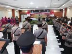 Kapolda Lantik PJU dan Kapolres Jajaran Polda Sulteng