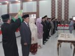 Gubernur Sulteng Lantik Pejabat Tinggi Pratama, Administrator dan Pengawas