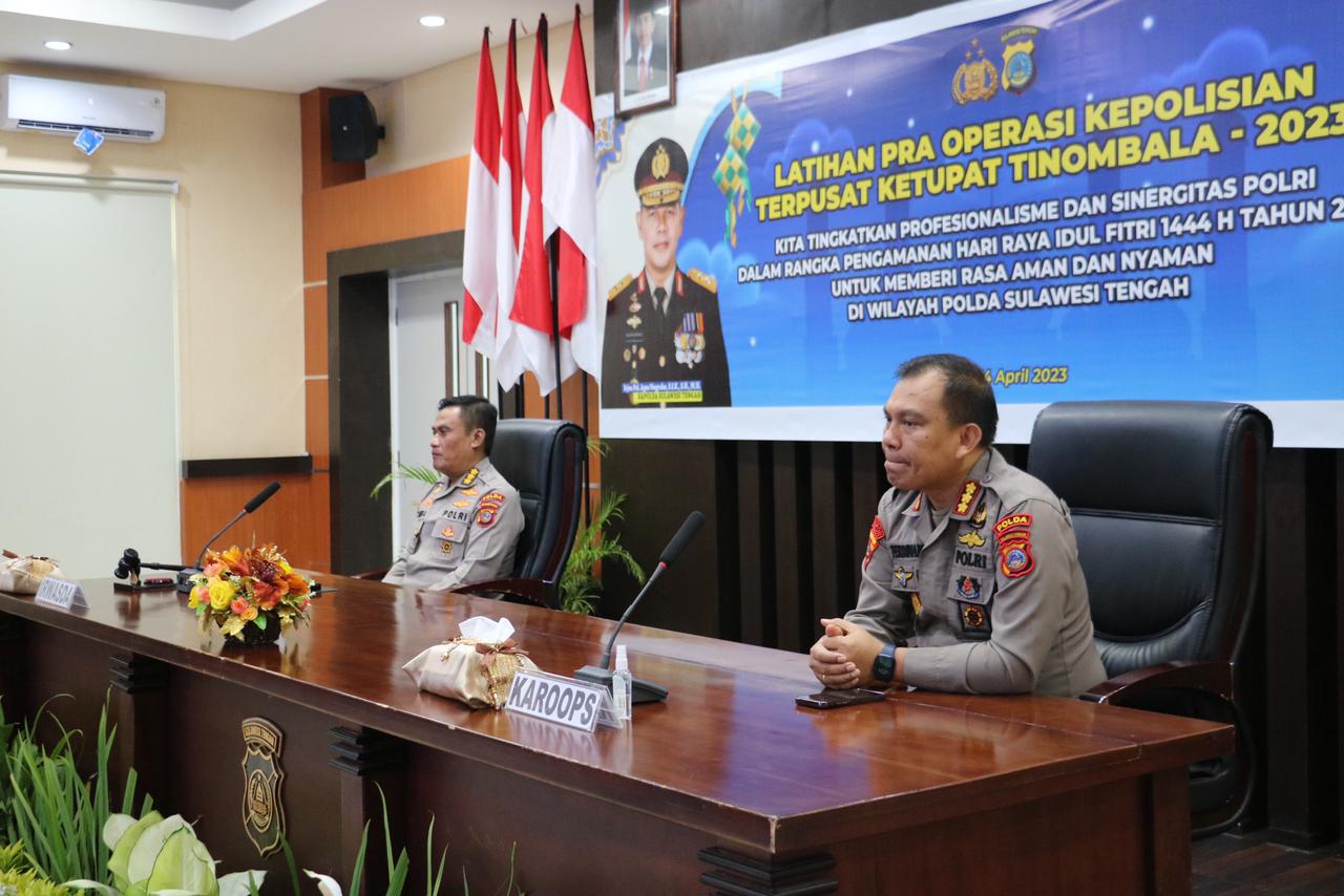 Ini Target Capaian Operasi Ketupat Tinombala 2023 Polda sulteng