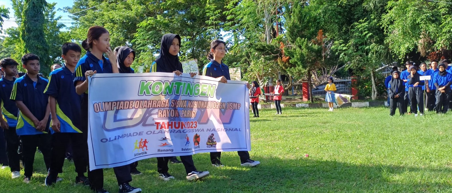 O2SN dan OSN Jenjang SMP Tingkat Kabupaten Parimo Dimulakan