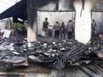 Polres Parimo Selidiki Penyebab Kebakaran Dua Toko ATK