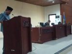 Wakil Bupati Sampaikan Jawaban Pandangan Umum Fraksi DPRD Parimo