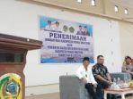 Wabup Badrun Nggai Terima Jemaah Haji Parimo Kloter 9
