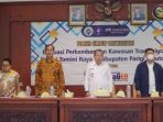 Disnakertrans Parimo Gelar FGD Evaluasi Perkembangan Kawasan Trasmigrasi Bahari Tomini Raya