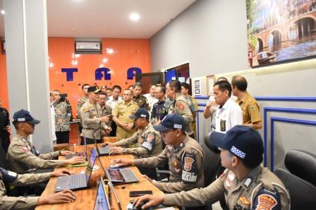 Kapolda Resmikan TAA Center Ditlantas Polda Sulteng