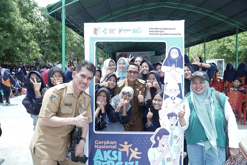 Wabup Sigi Hadiri Kegiatan Gerakan Cegah Stunting Melalui Aksi Bergizi di Sekolah