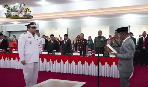 Richard Djanggola Resmi Dilantik Sebagai Pj Bupati Parimo