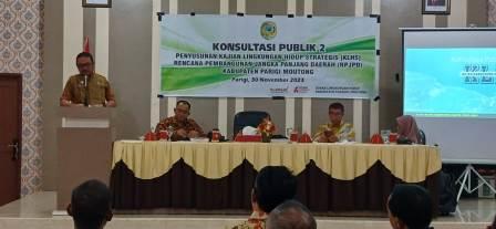 Pemkab Parimo Gelar Konsultasi Publik Penyusunan KLHS, Ini Tujuanya