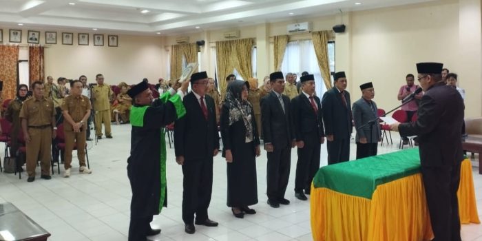 Pj Bupati Parigi Moutong Lantik Enam Pejabat Pimpinan Tinggi Pratama