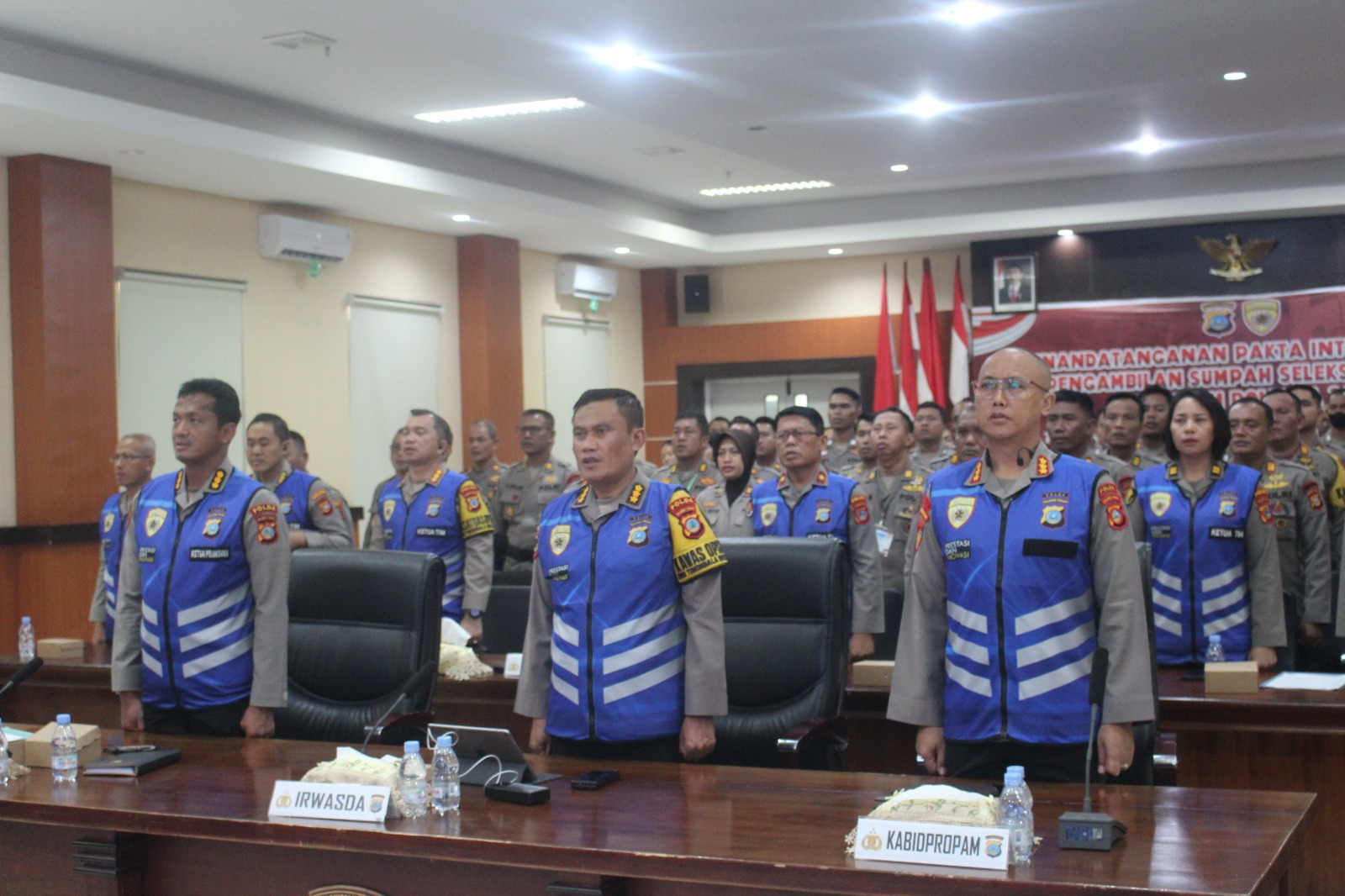 755 Personel Polda Sulteng Mulai Ikuti Seleksi Dikbangum Polri