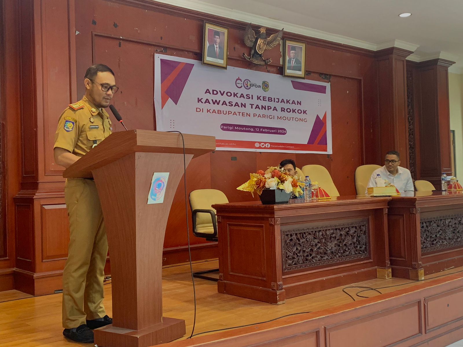 Pemda Parimo Terima Kunjungan Dari Hasanudin Contact