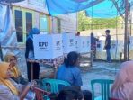 Pastikan Proses Berjalan Lancar, KPU dan Bawaslu Parimo Awasi PSU di Sejumlah TPS
