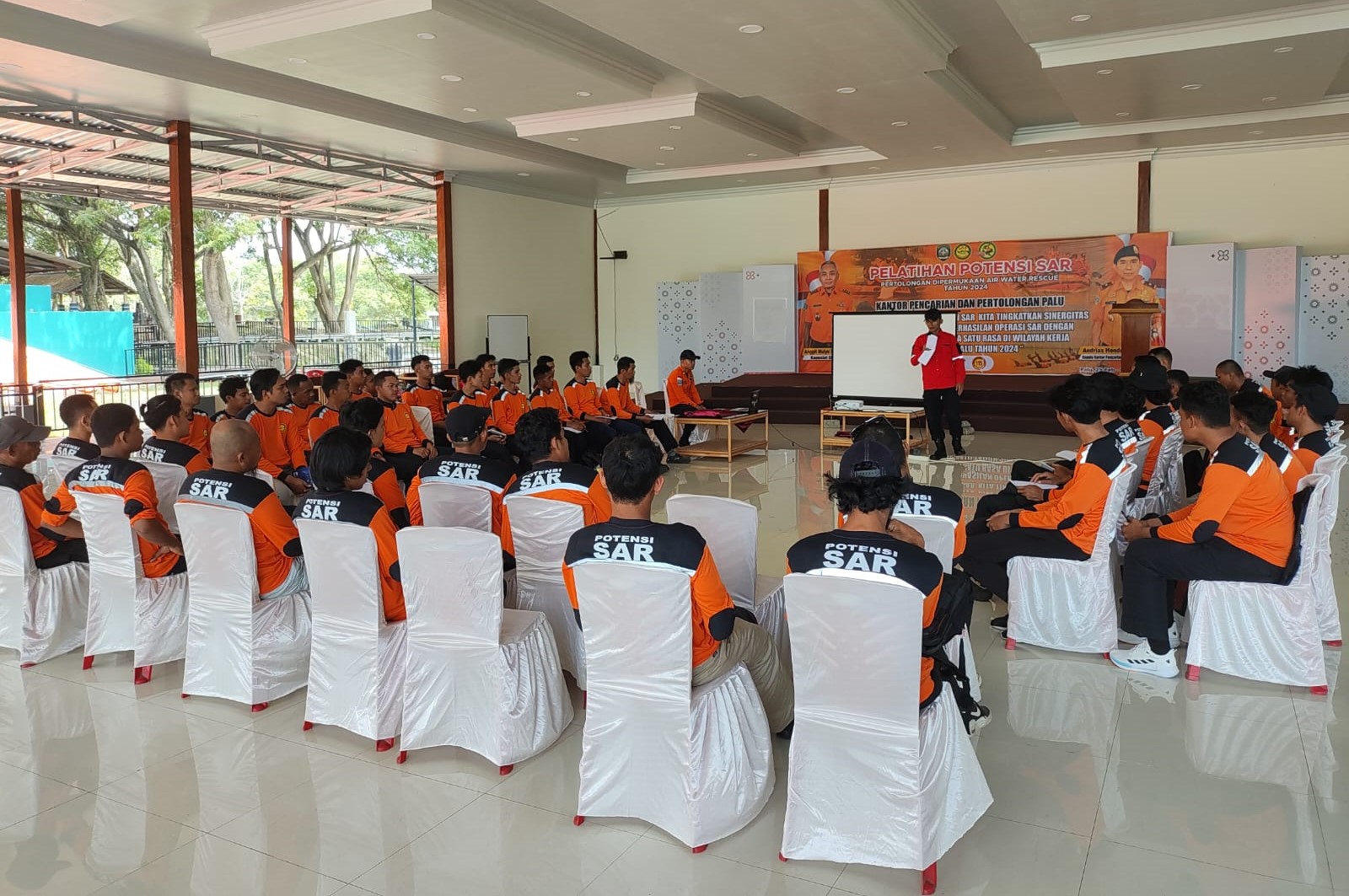 Basarnas Palu Bekali 51 Potensi SAR Materi Pertolongan di Permukaan Air