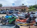 Satlantas Polres Parimo Amankan 51 Sepeda Motor Knalpot Brong