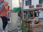 SPBU di Parimo Kembali Dilakukan Uji Tera