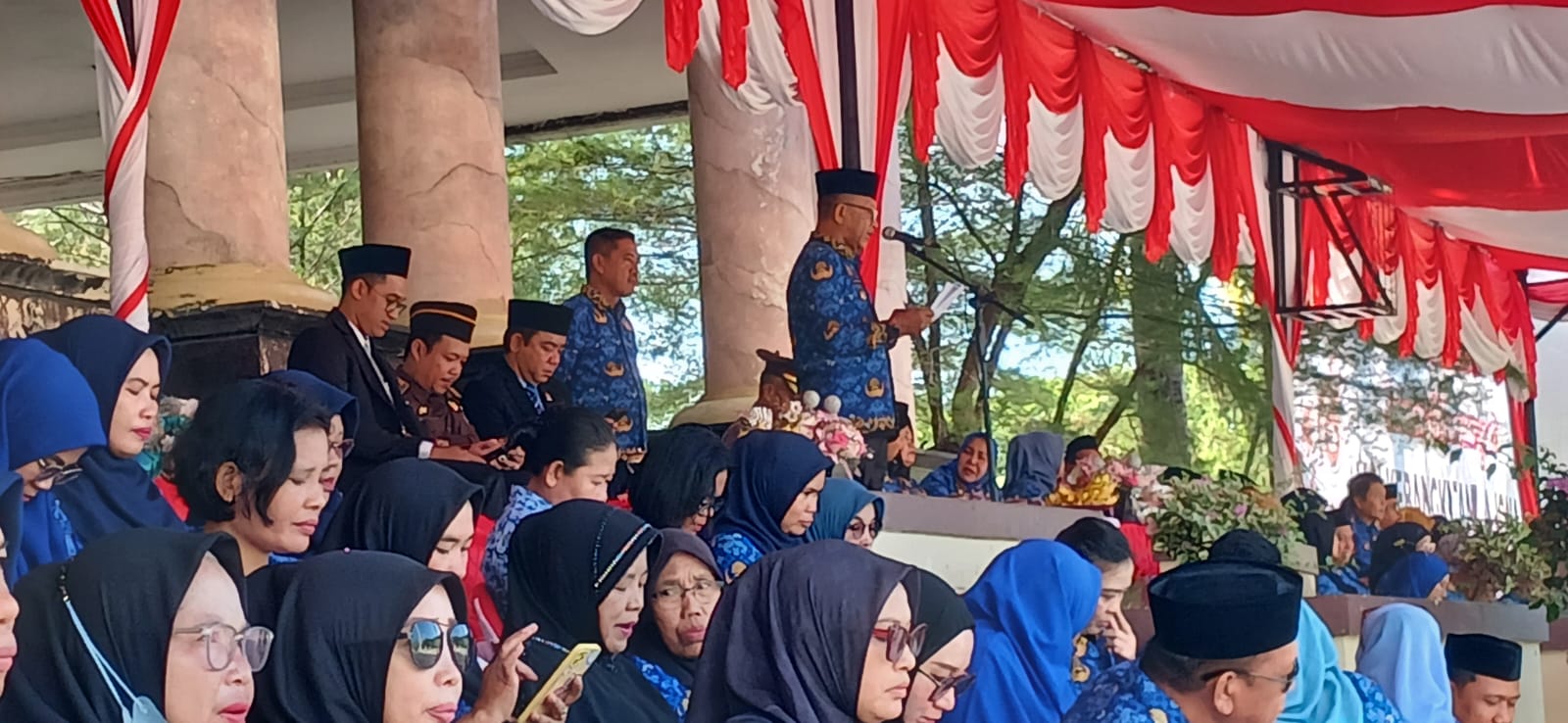 Mawardin Pimpin Upacara Peringatan Harkitnas ke - 116 Tahun 2024
