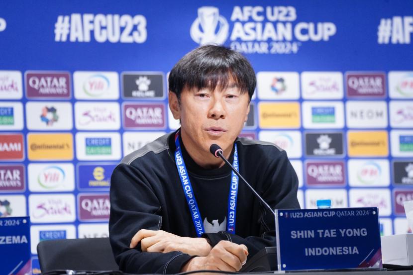 Hangatnya Kedekatan Shin Tae-Yong dan Skuad Timnas U-23