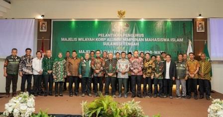 Bupati Sigi Hadiri Pelantikan Pengurus Majelis Wilayah KAHMI dan Pengurus MW Forhati Sulteng