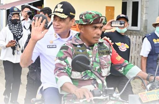 Wagub Sulteng Tinjau Lokasi Banjir di Dampal