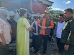 Pj Bupati Parimo Tinjau Lokasi Banjir Bandang