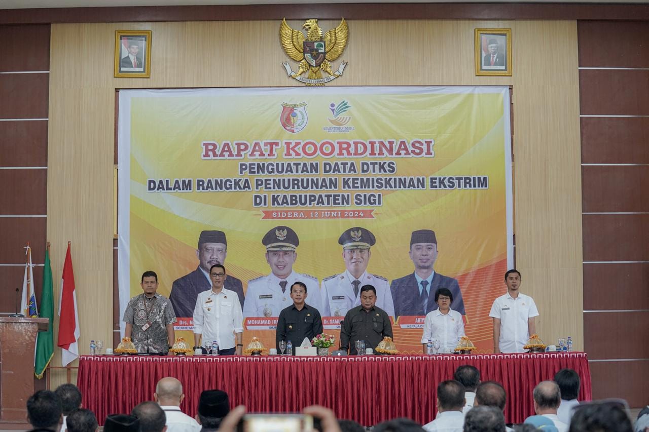 Pemda Sigi Gelar Rakor Penguatan Data DTKS