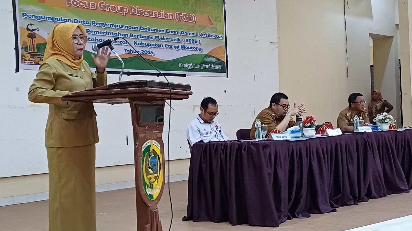 Pemkab Parimo Gelar FGD Pengumpulan Data Penyempurnaan Dokumen Enam Domain SPBE
