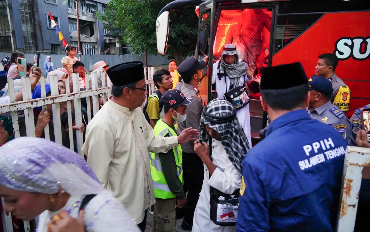 Rombongan Pertama Jemaah Haji Sulteng Tiba di Palu
