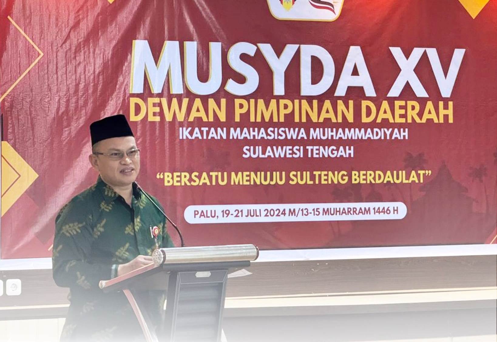 Asisten I Buka Musyda Mahasiswa Muhammadiyah Ke 15