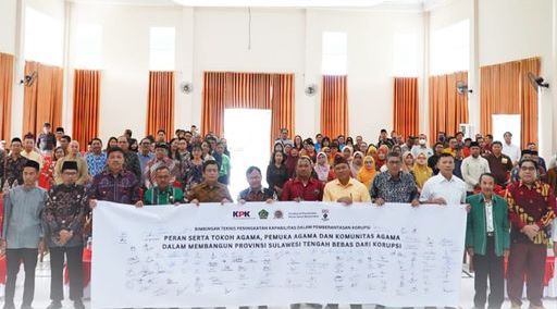 Perkuat Peran Tokoh Agama di Sulteng, KPK RI Gelar Bimtek Peningkatan Kapabilitas dalam Pemberantasan Korupsi