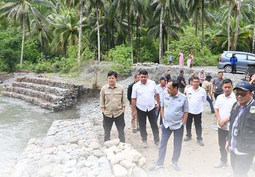 Kunker ke Banggai, Wagub Tinjau Beberapa Lokasi