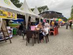 Pasar kluiner Alun – Alun Parigi Ramai Pengunjung