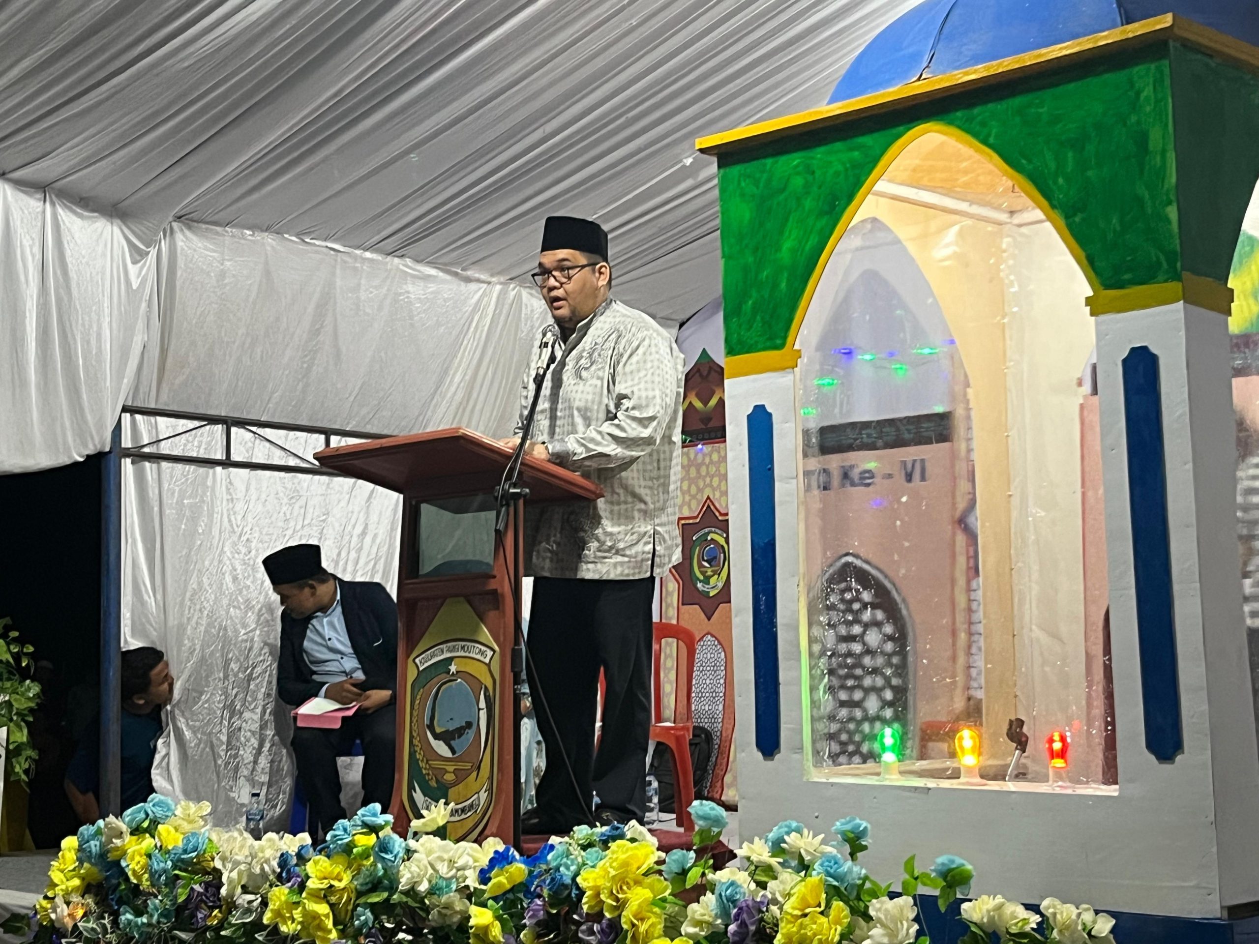 Pj Bupati Parimo Buka MTQ Ke VI Tingkat Kecamatan Balinggi