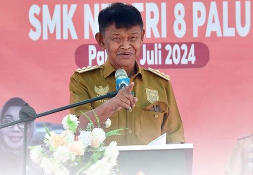Gubernur Resmikan USB SMK 8 Palu