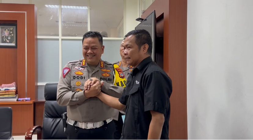 Akui Kesalahan, Dirlantas Polda Sulteng Meminta Maaf ke Jurnalis SCTV Palu