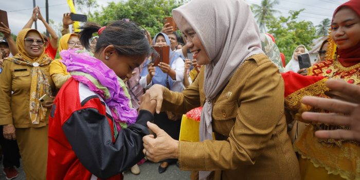 Musrifa, Atlet Asal Parigi Moutong Peraih Emas Cabor Kids Atletik O2SN
