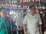 Pasangan Anwar-Reny Blusukan di Pasar Manonda Palu