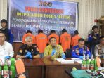 Ditpolairud Polda Sulteng Menangkap 5 Pelaku Kasus Ilegal Fising