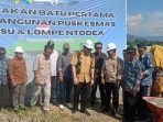 Puskesmas Lompe Ntodea di Kecamatan Parigi Barat Dimulakan