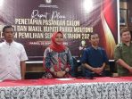 KPU Parimo Gelar Rapat Pleno Penetapan Paslon Kandidat Pilkada Serentak