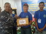 Nelayan di Parimo Diberikan Wawasan Kebangsaan dan Pelatihan Budidaya Rumput Laut