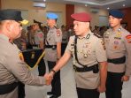 Kapolda Sulteng Lantik Dirressiber AKBP Taufik dan Kabidpropam Baru